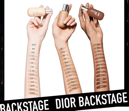 dior backstage swatch foundation|is dior backstage foundation discontinued.